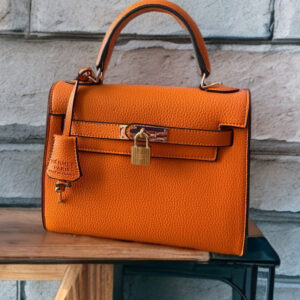 Hermès Kelly 28 - Turuncu El Çantası
