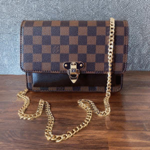 Louis Vuitton Vavin Chain Wallet – Damier Ebene Canvas