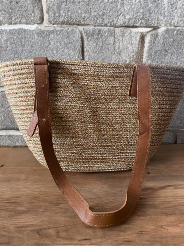 LOEWE Hasır Çanta – Kahverengi - Görsel 2