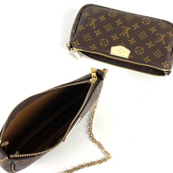 Louis Vuitton Multi Pochette Accessoires – Pembe Askılı - Görsel 2