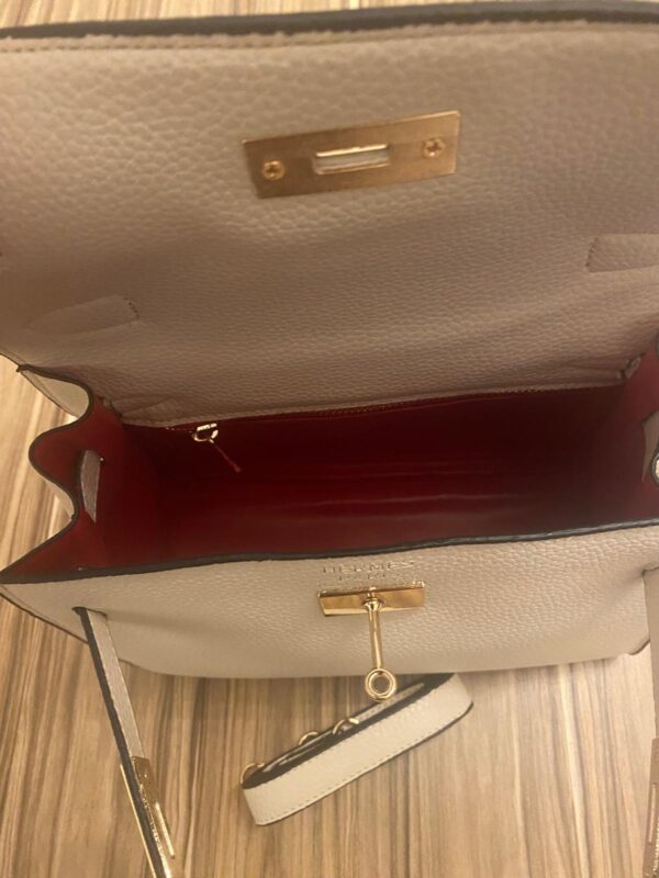 Hermès Kelly - Bej - Görsel 3