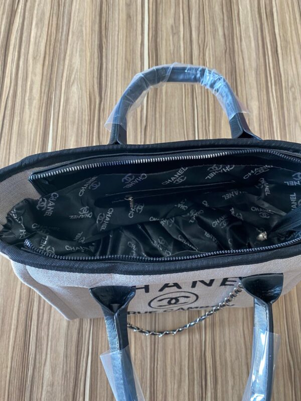 Chanel 31 Rue Cambon Tote Bag – Krem - Görsel 3