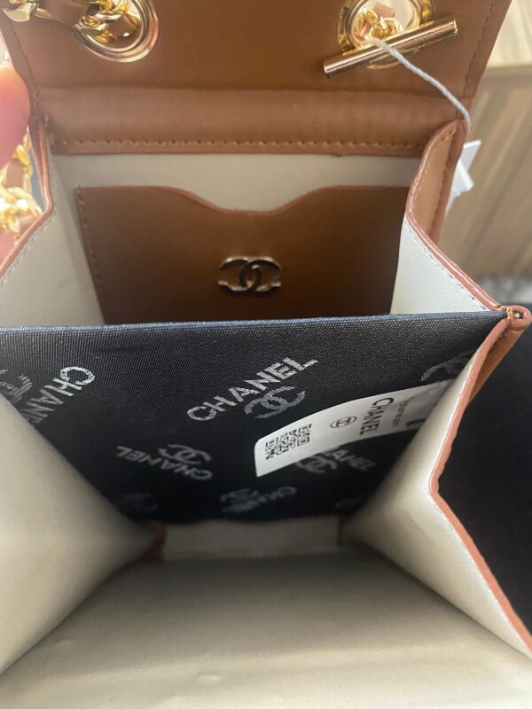 Chanel Telefon Çantası - Taba - Görsel 2