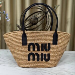 Miu Miu Hasır Çanta