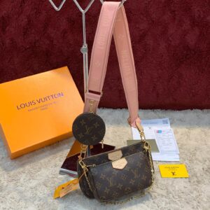 Louis Vuitton Multi Pochette Accessoires – Pembe Askılı