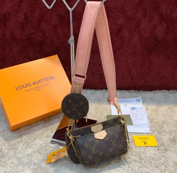 Louis Vuitton Multi Pochette Accessoires – Pembe Askılı